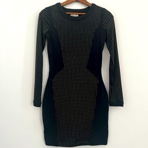 ✨NYE✨ Urban Outfitters Bodycon Dress with Gold Studs Size Xsmall